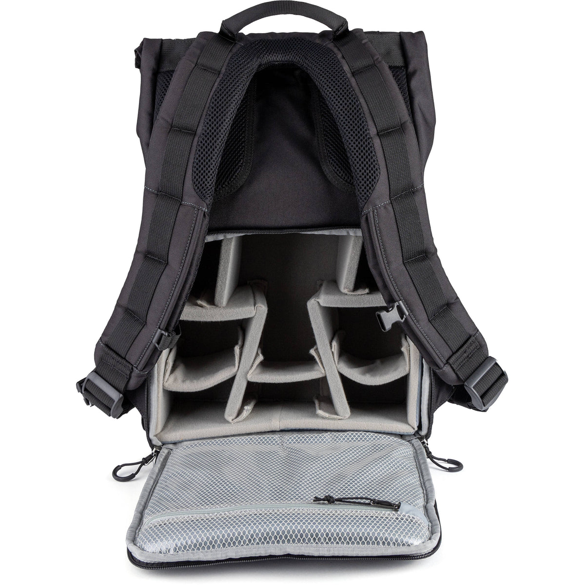 Mochila ProMaster Jasper 2.0 Rolltop (16.5L, Negro) - vista trasera