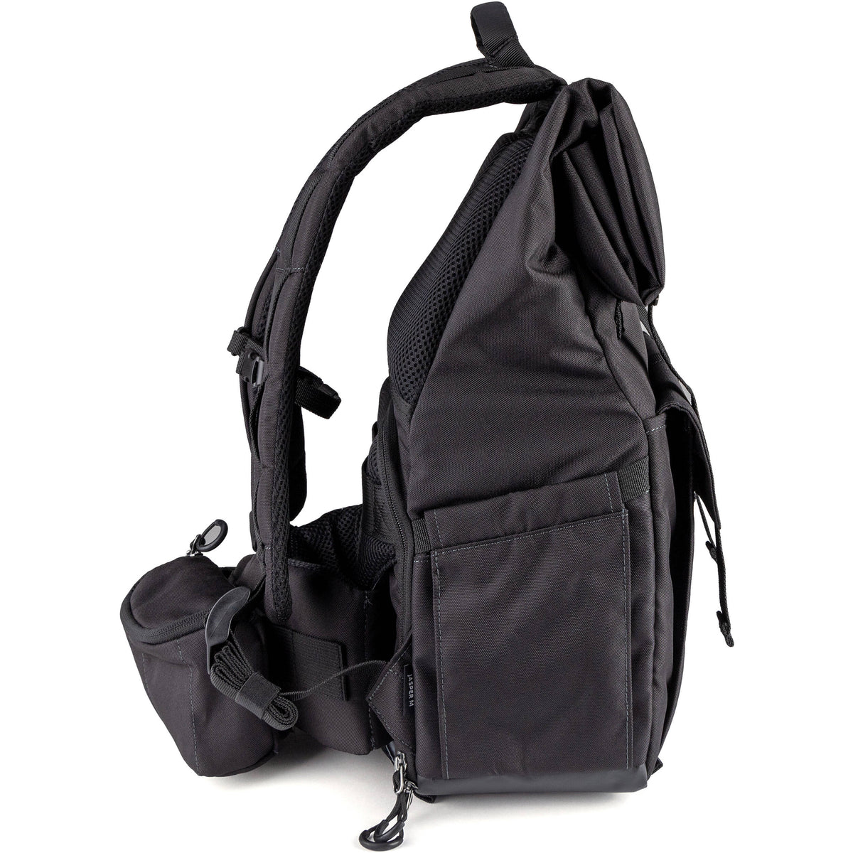 Mochila ProMaster Jasper 2.0 Rolltop (16.5L, Negro) - detalle