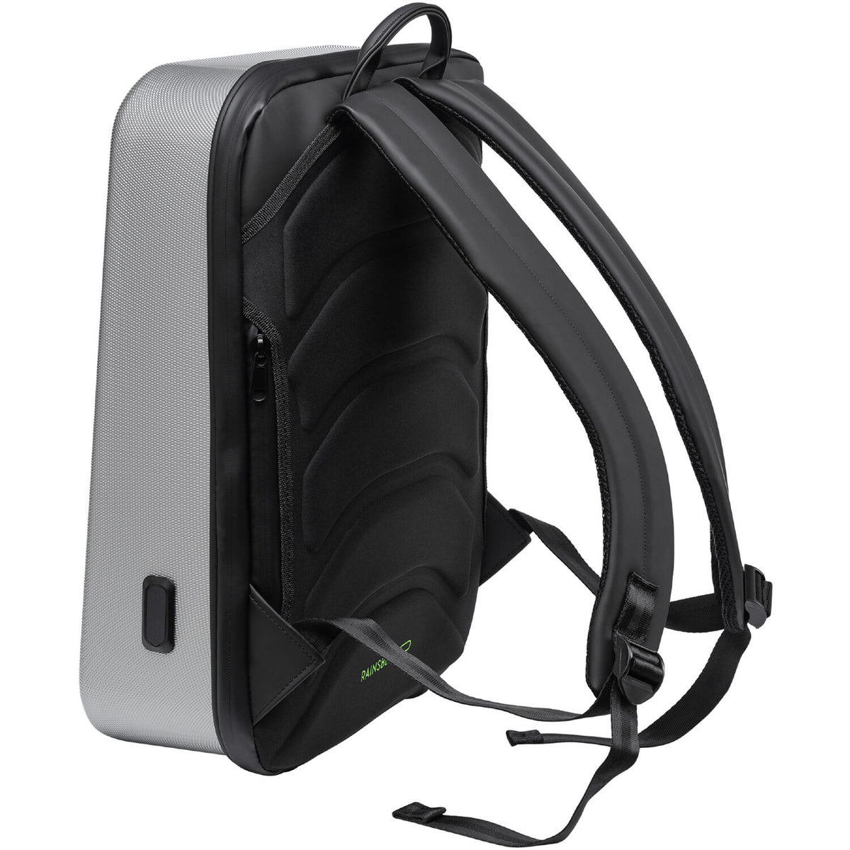 Mochila RAINSBERG Photo-X (Gris) - vista trasera
