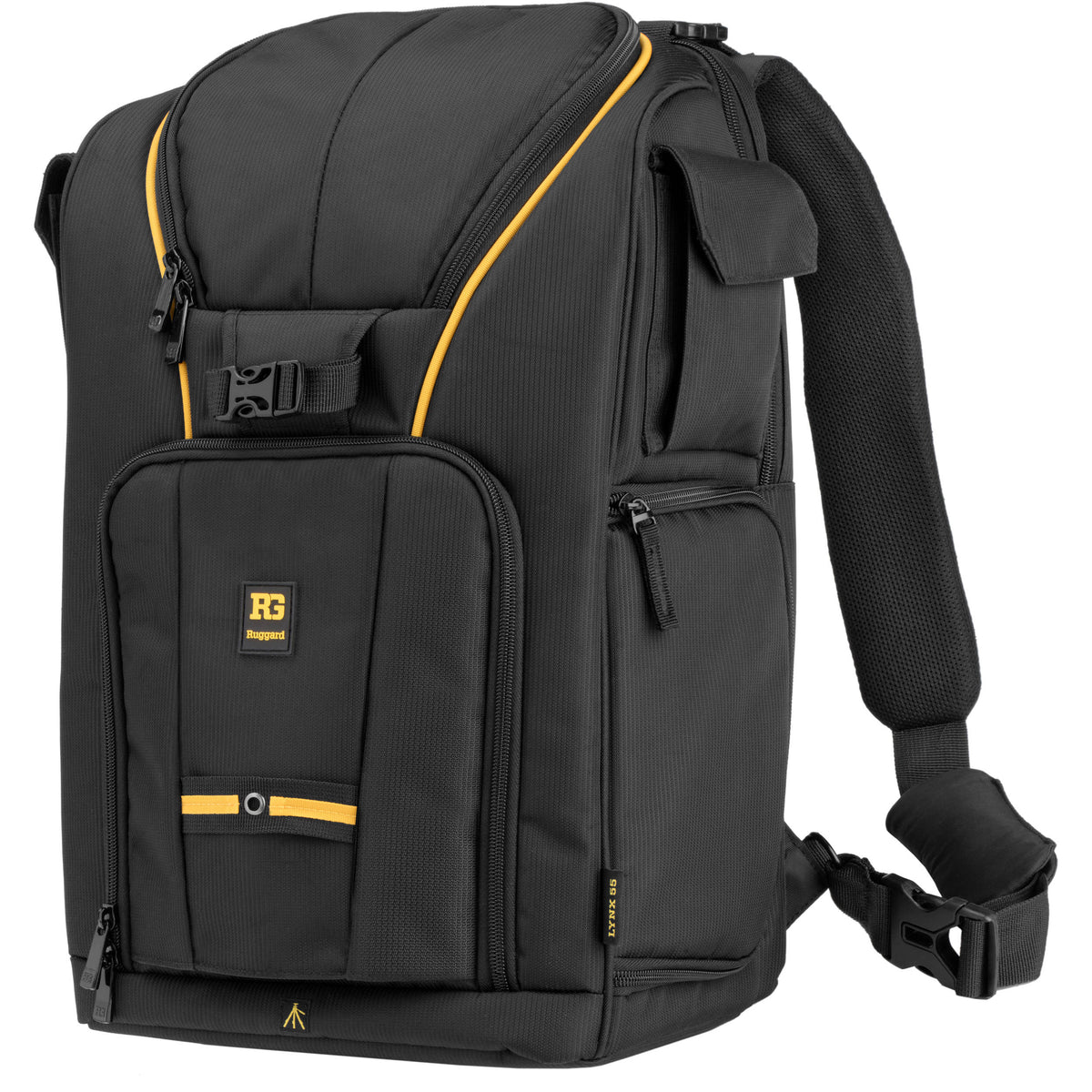 Mochila Ruggard Lynx 55 SlingPack para y 15" Laptop (Negro, Mediano) - vista trasera