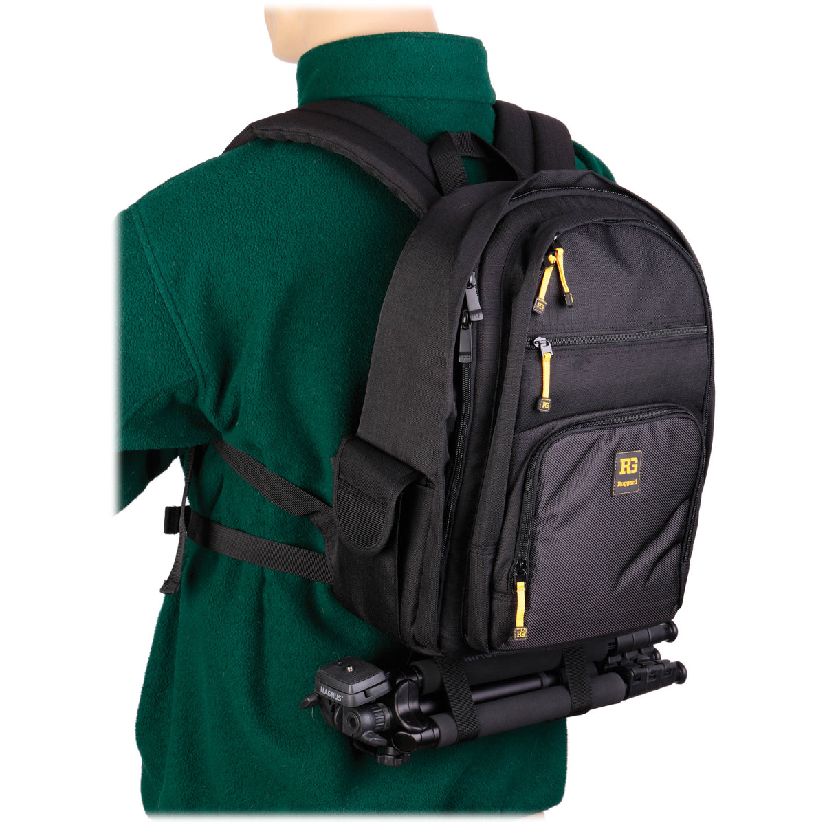 Mochila Ruggard Outrigger 45 (Negro) - vista frontal