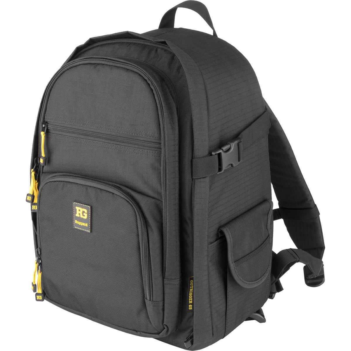 Mochila Ruggard Outrigger 65 (Negro) - vista frontal