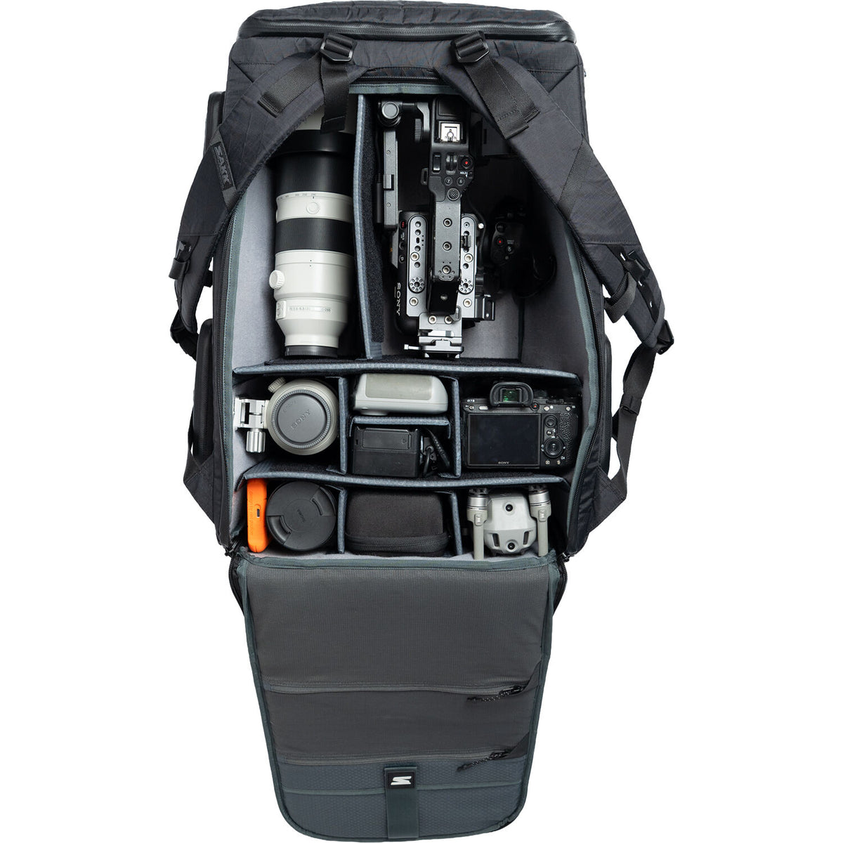 Mochila Sakk Gear Sakk Pack V2 - en uso