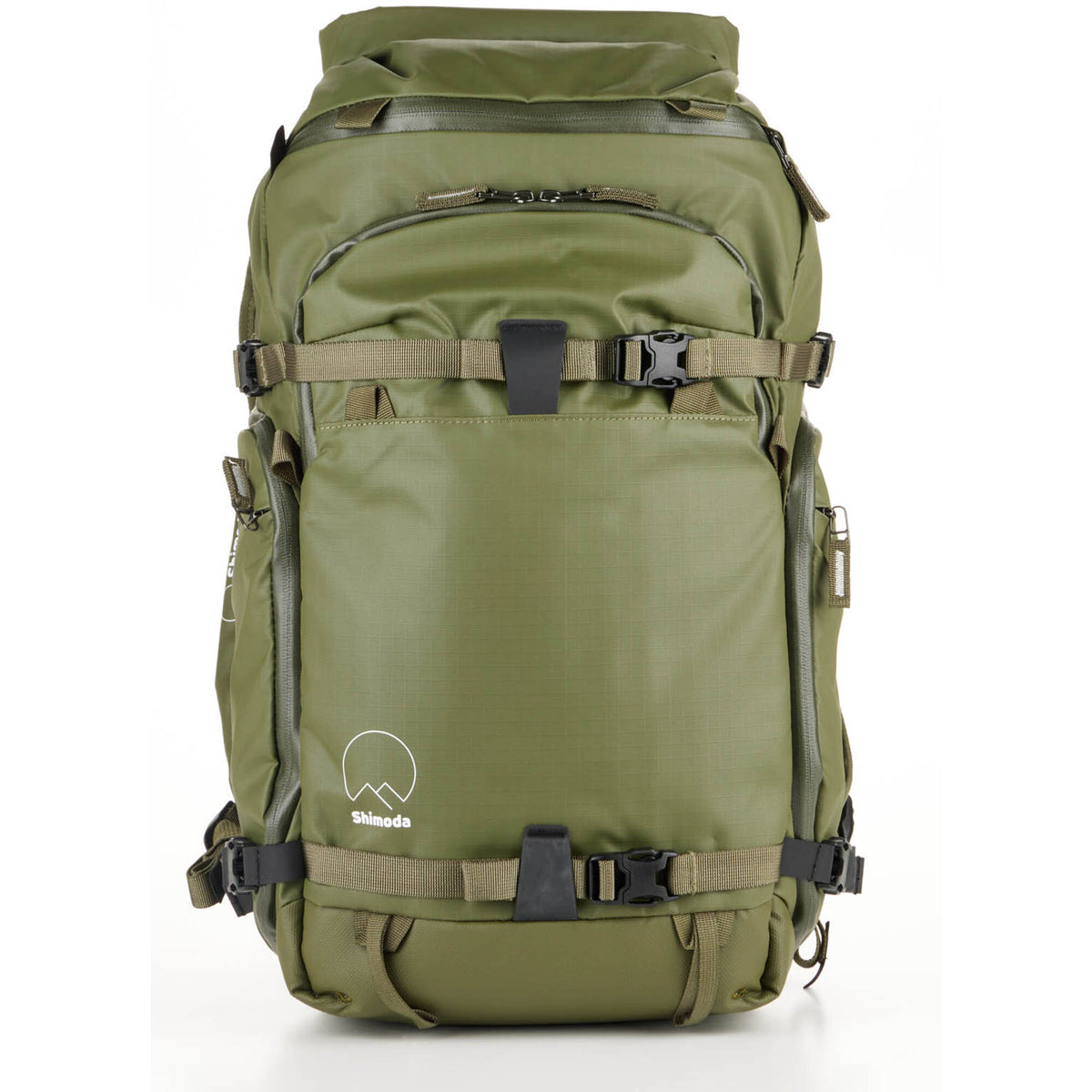 Mochila Shimoda Designs Action X25 V2 Starter Kit (Verde Army, 25L) - vista frontal
