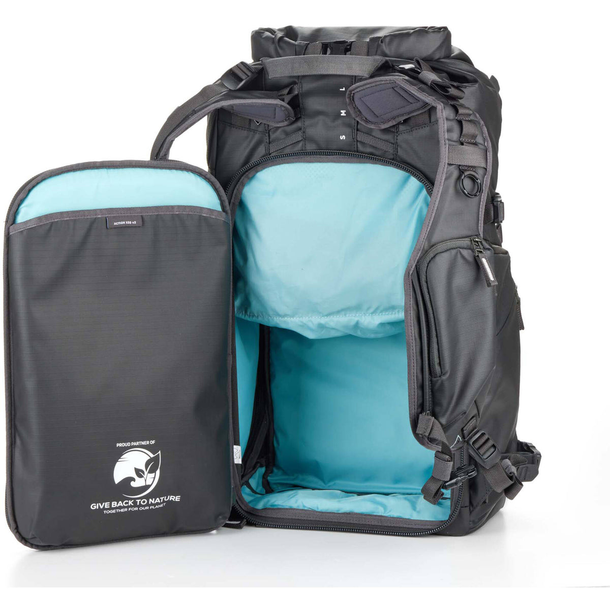 Mochila Shimoda Designs Action X30 V2 (Negro, 30L) - vista lateral