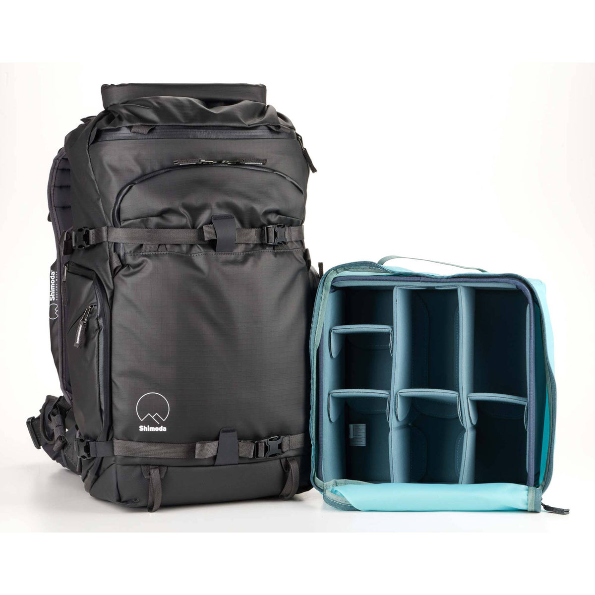 Mochila Shimoda Designs Action X30 V2 Starter Kit (Negro, 30L) - vista lateral