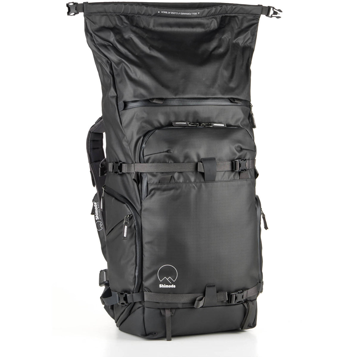 Mochila Shimoda Designs Action X40 V2 (Amarillo, 40L) - en uso