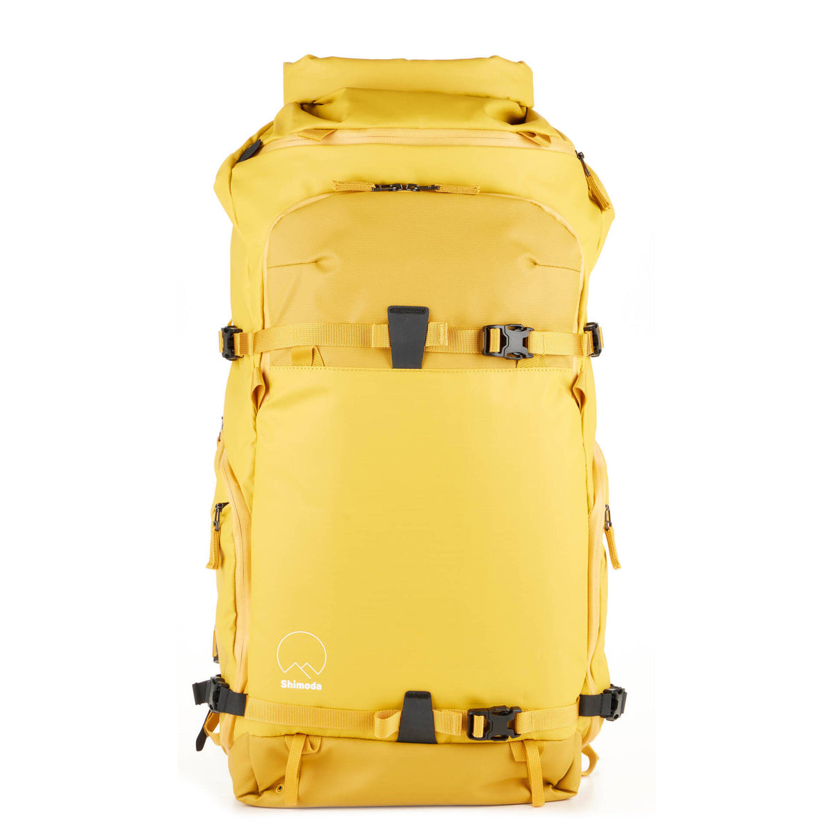Mochila Shimoda Designs Action X50 V2 (Amarillo, 50L) - vista frontal