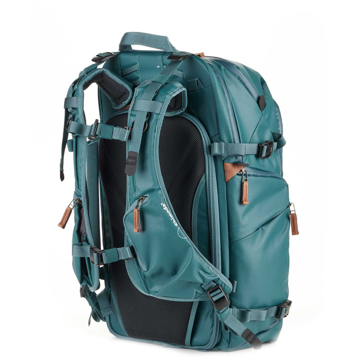 Mochila Shimoda Designs Explore V2 30 Women's Starter Kit (Teal, 30L) - vista trasera