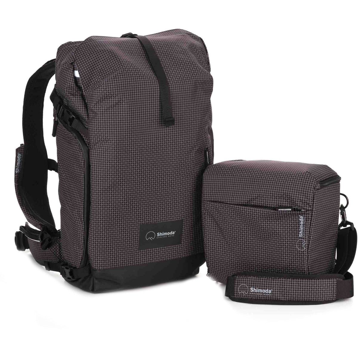 Mochila Shimoda Designs Sidecountry 28 Starter Kit (Negro/Blanco) - vista principal