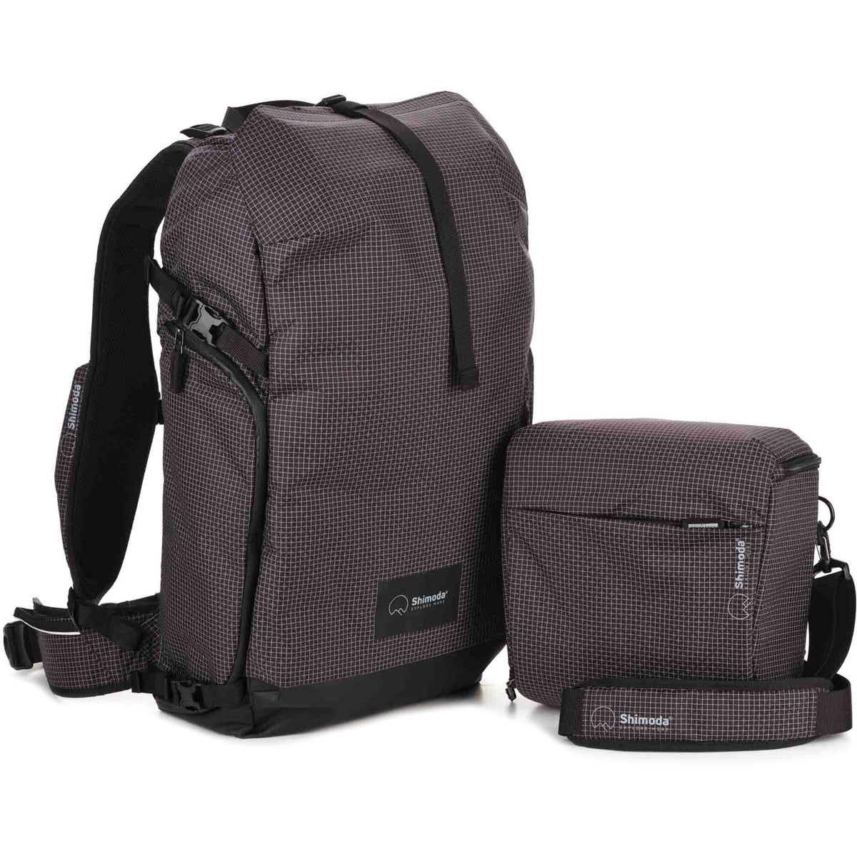 Mochila Shimoda Designs Sidecountry 32 Starter Kit (Negro/Blanco) - vista principal
