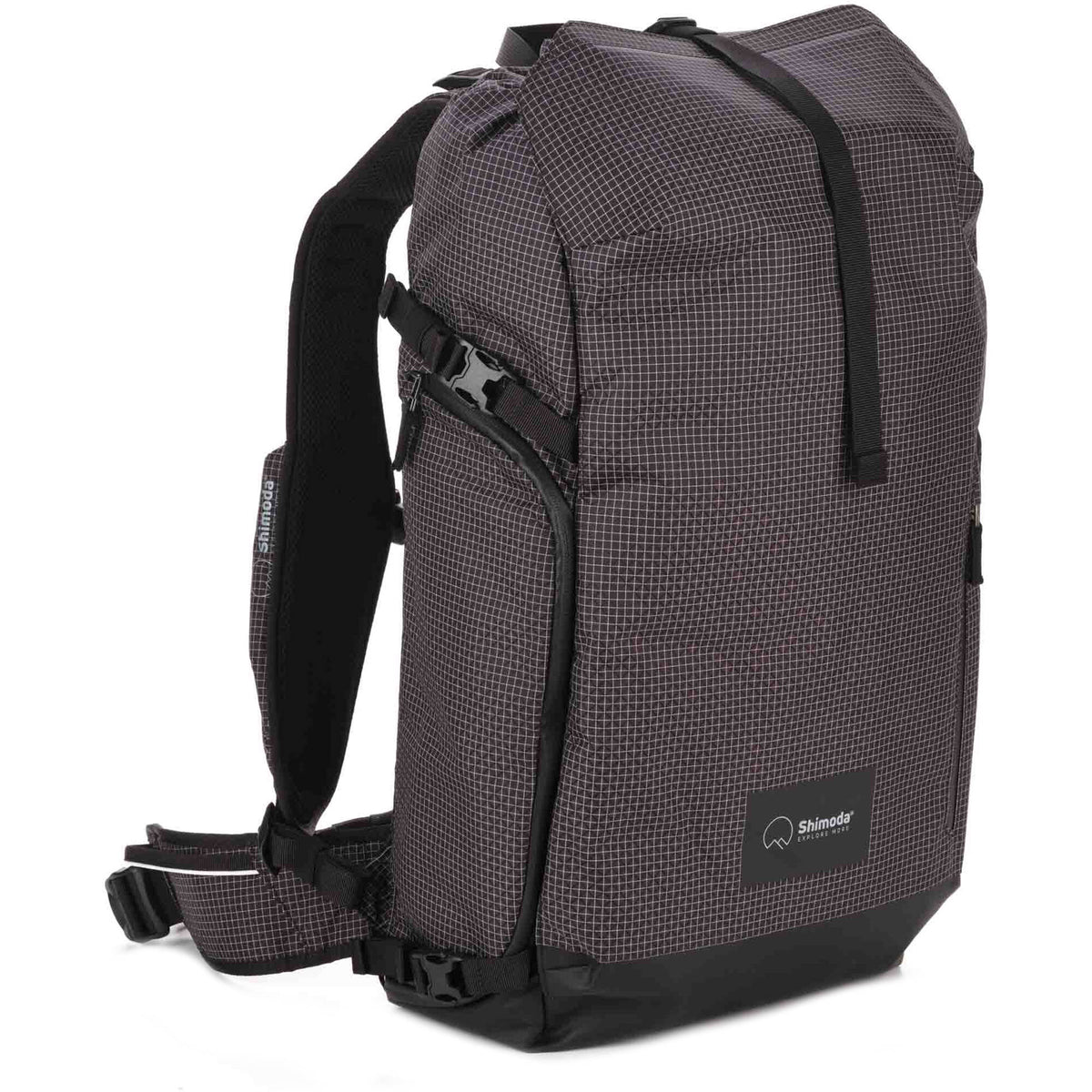 Mochila Shimoda Designs Sidecountry 32 Starter Kit (Negro/Blanco) - vista frontal