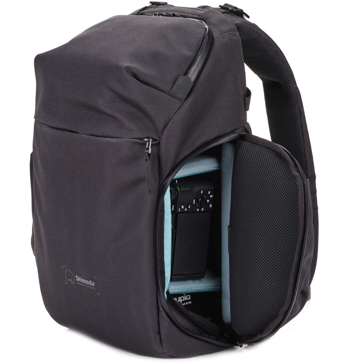 Mochila Shimoda Designs Urban Explore (Anthracite, 20L) - detalle