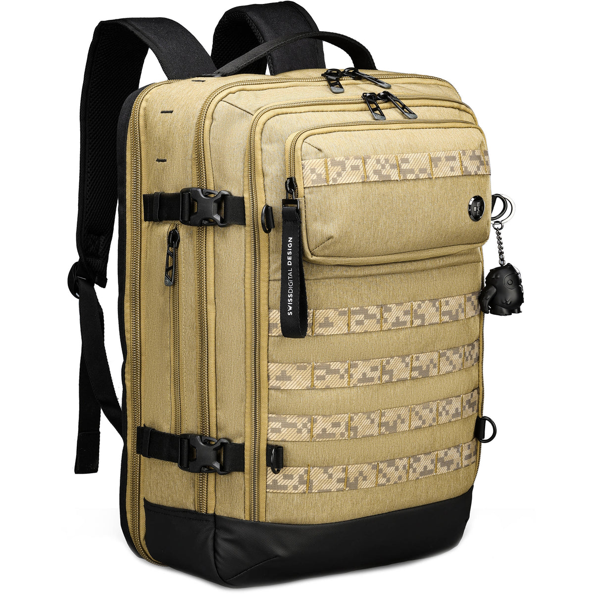Mochila Swissdigital Berg Pro XL (Dark Khaki, 37L) - vista principal