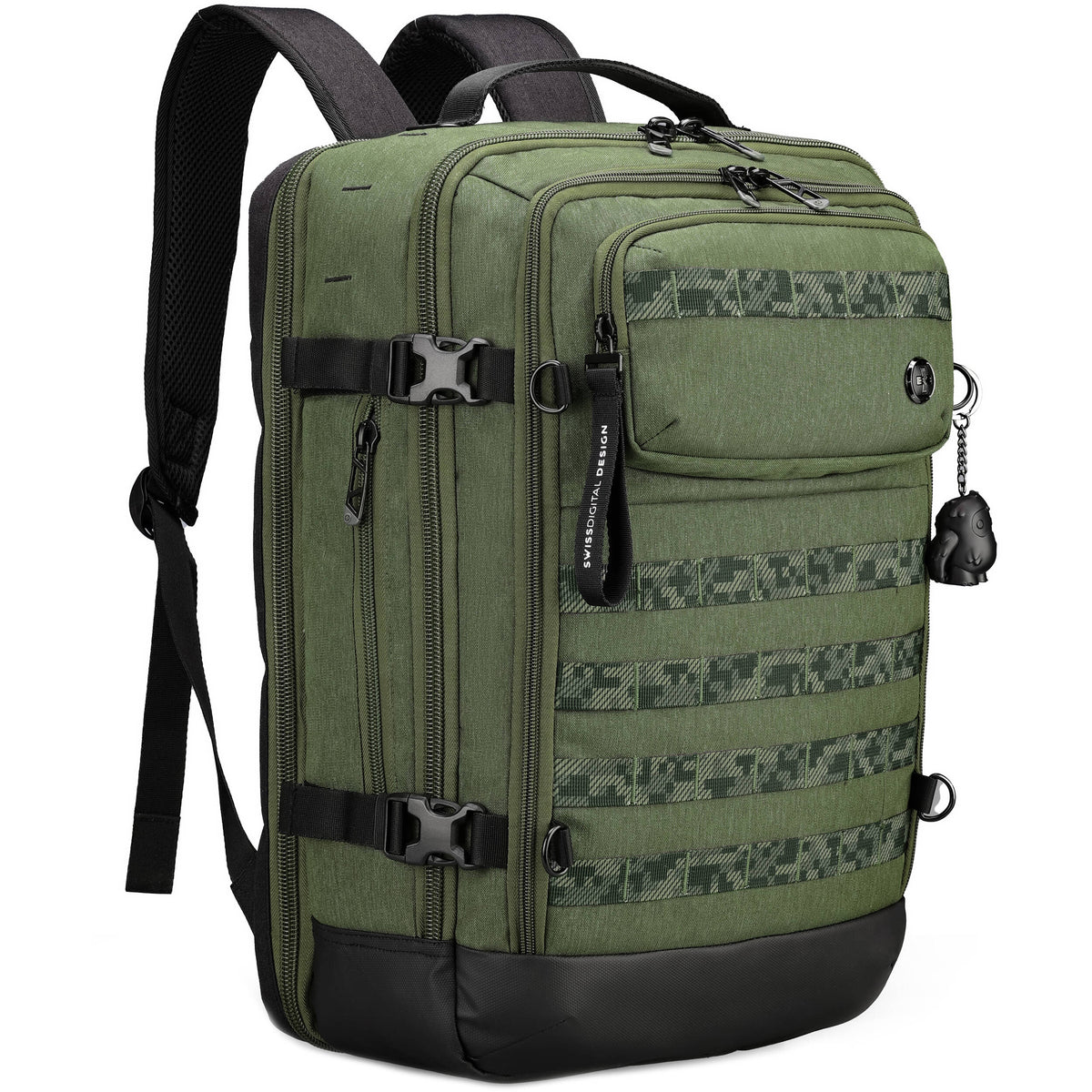 Mochila Swissdigital Berg Pro XL (Dark Verde, 37L) - vista principal