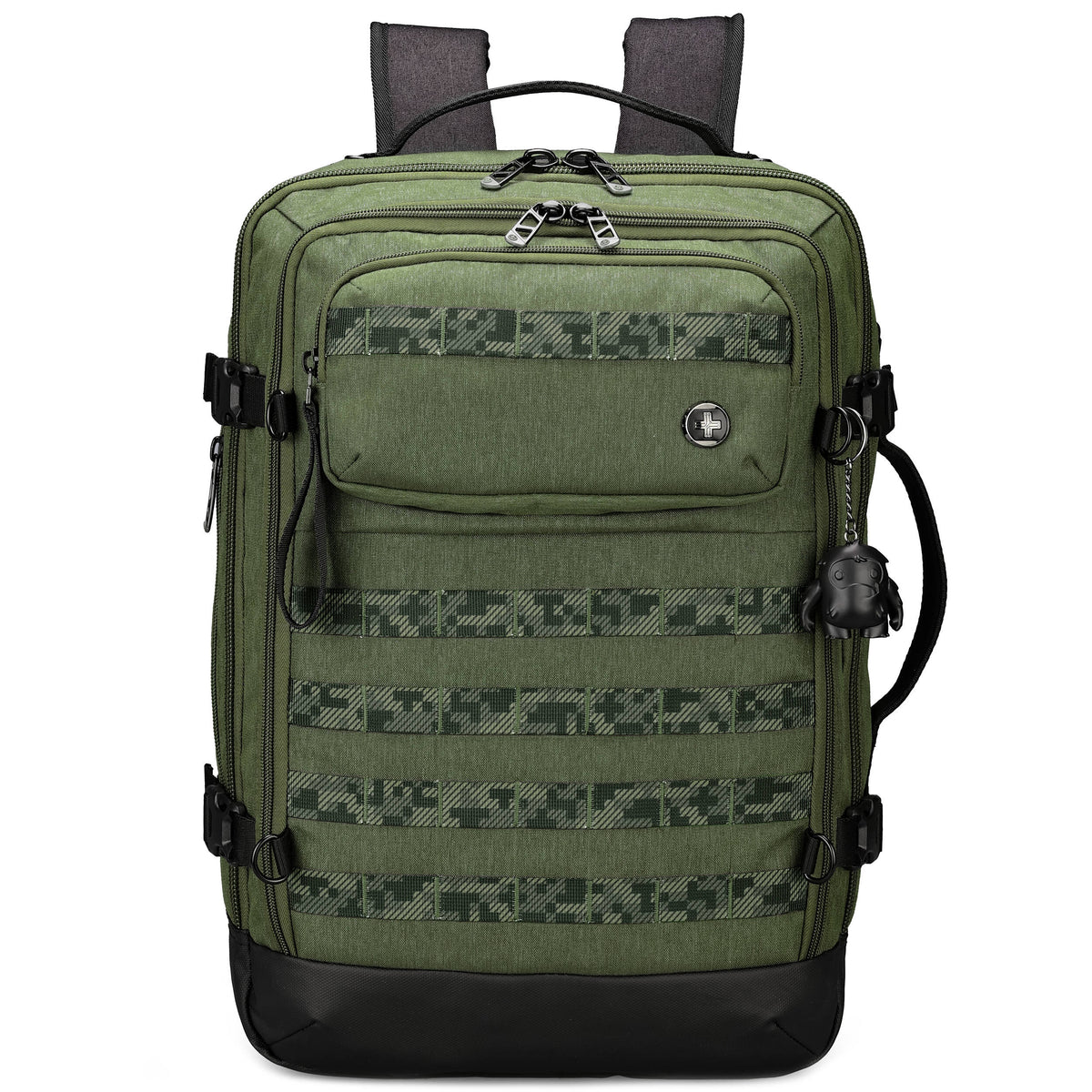 Mochila Swissdigital Berg Pro XL (Dark Verde, 37L) - vista frontal