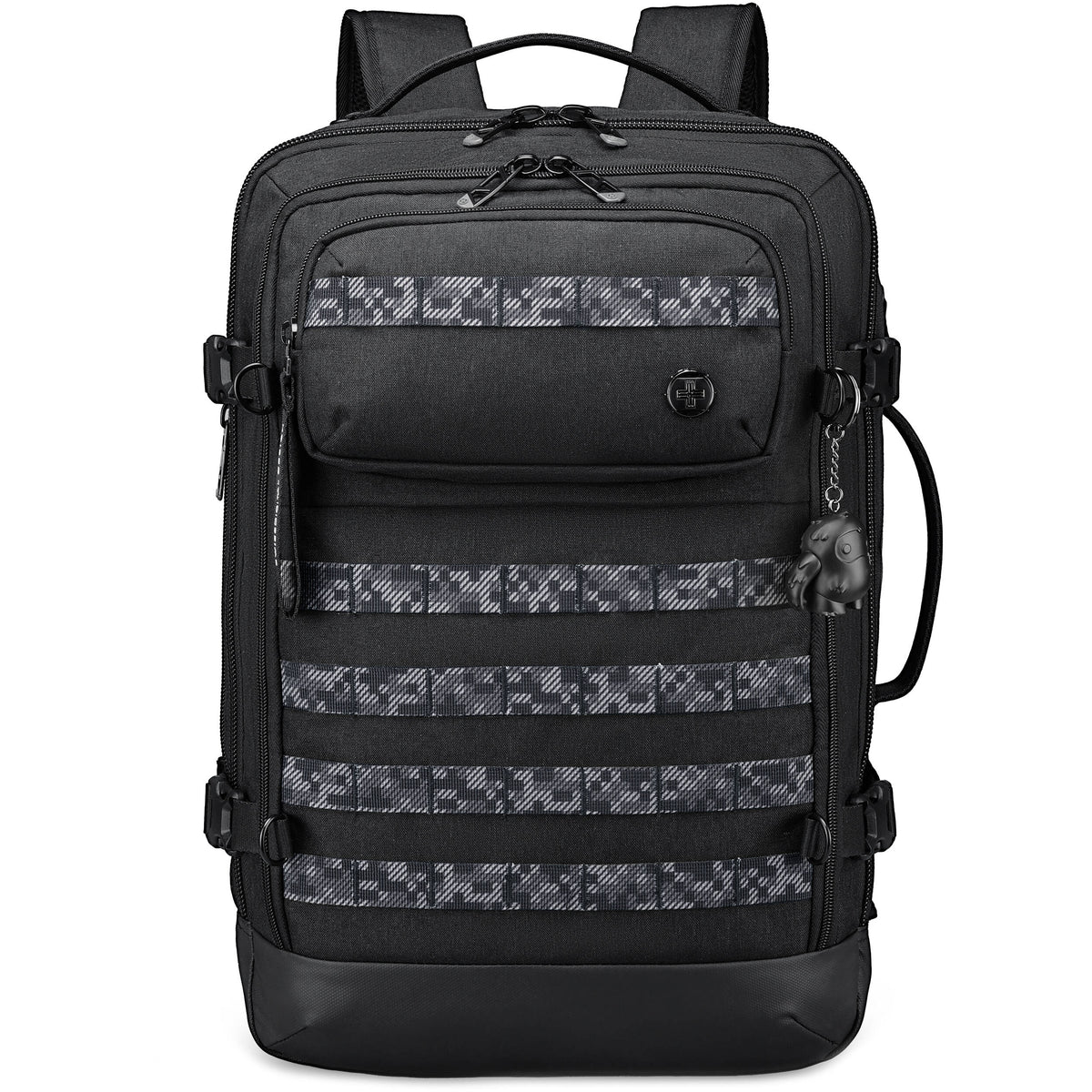 Mochila Swissdigital Berg Pro XL (Negro, 37L) - vista frontal
