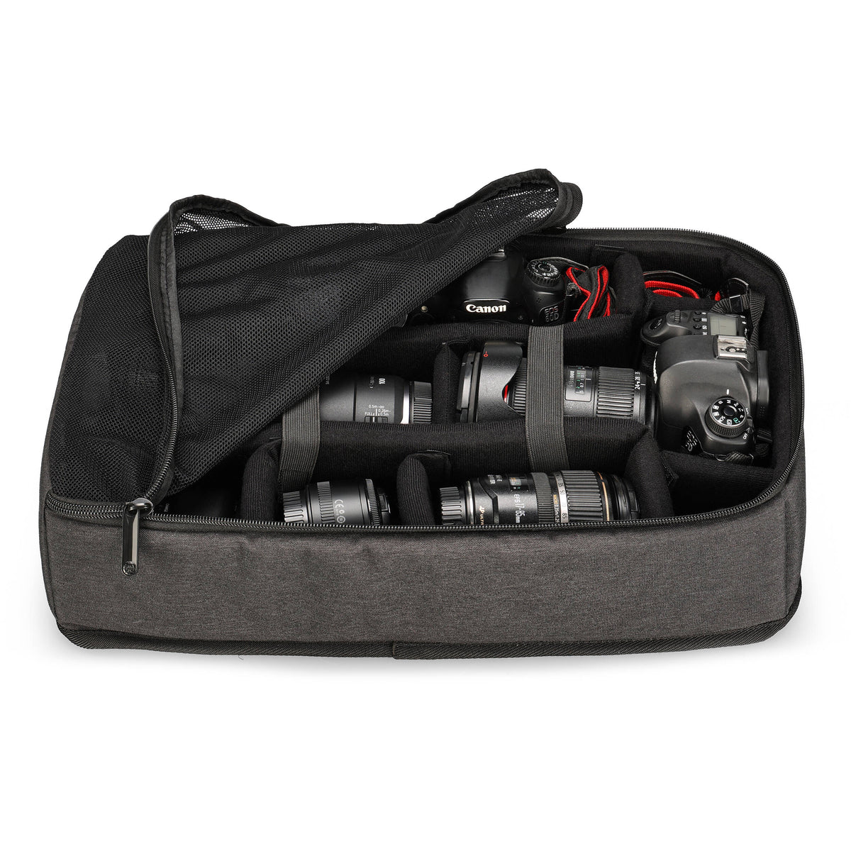Mochila Swissdigital Berg Pro XL (Negro, 37L) - en uso