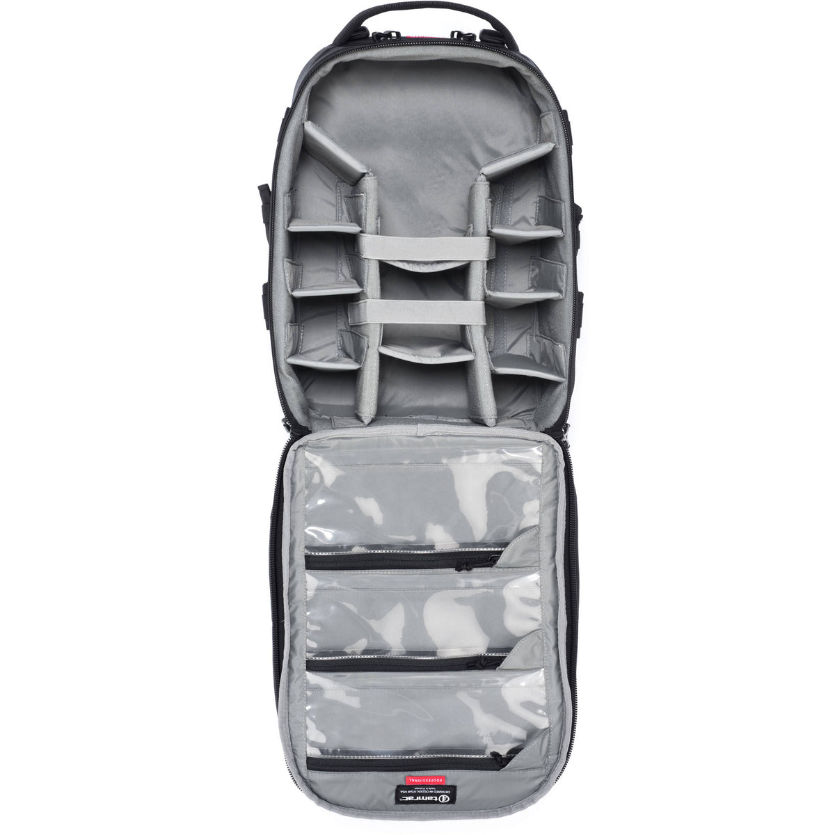 Mochila Tamrac Professional Series: Anvil 17 (Negro) - vista lateral
