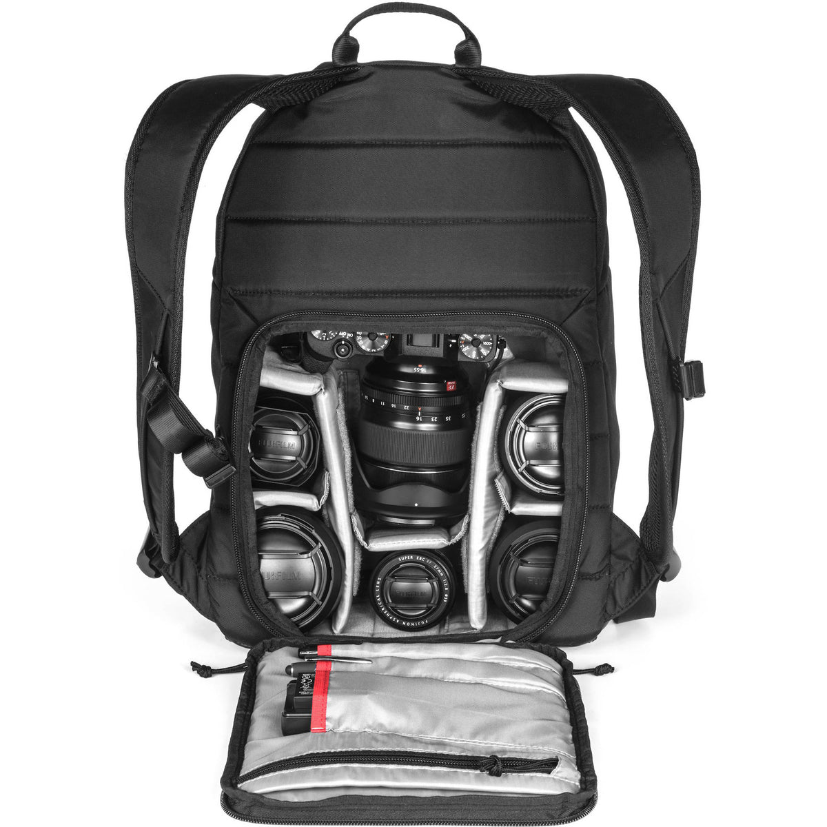 Mochila Tamrac Runyon (Negro) - detalle
