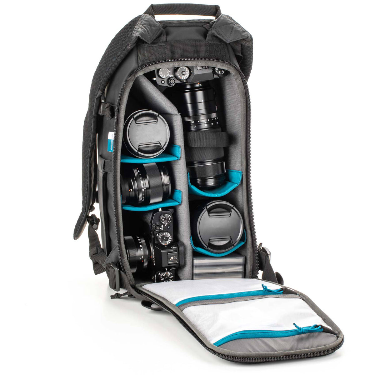Mochila Tenba Axis V2 (MultiCam Negro, 16L) - vista lateral