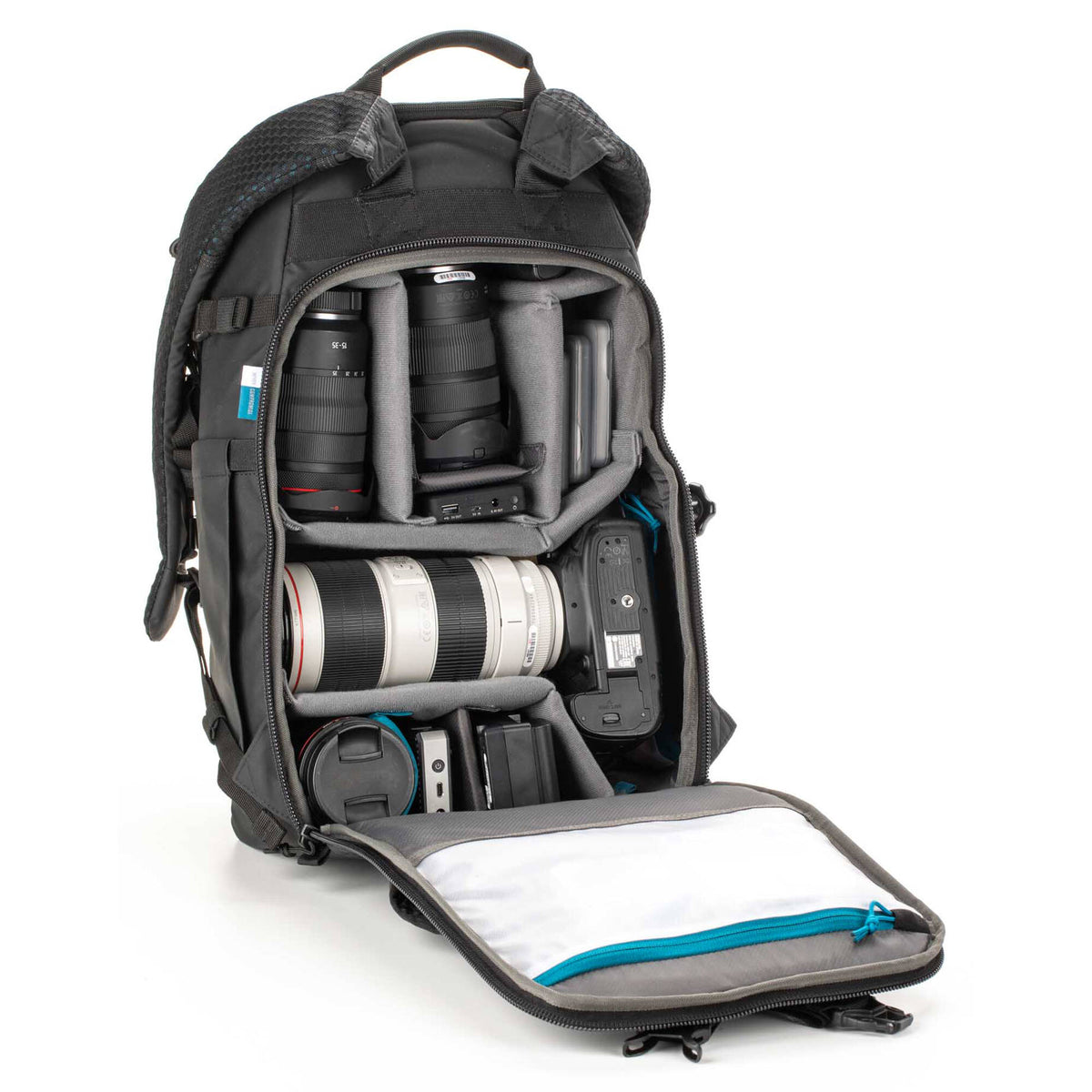 Mochila Tenba Axis V2 (MultiCam Negro, 32L) - vista lateral