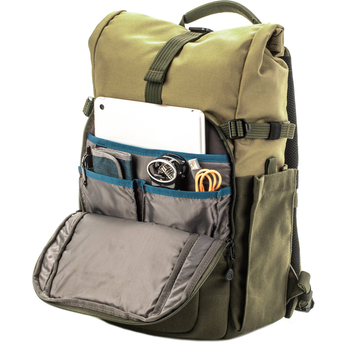 Mochila Tenba Fulton v2 10L Photo (Arena/Verde Oliva) - vista lateral