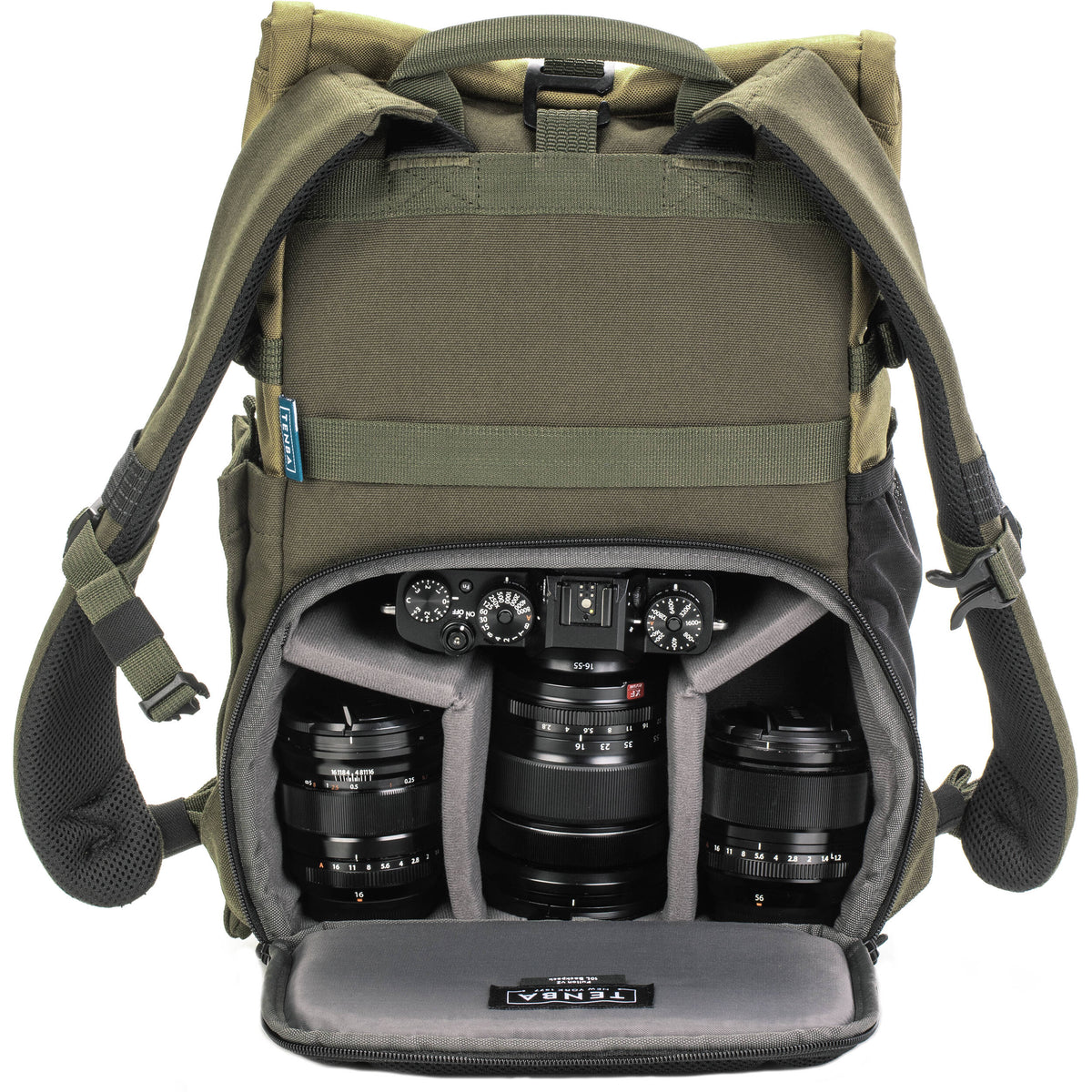 Mochila Tenba Fulton v2 10L Photo (Arena/Verde Oliva) - detalle