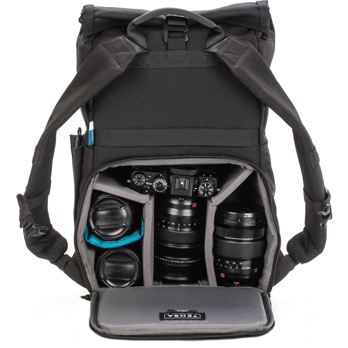Mochila Tenba Fulton v2 14L Photo (Negro) - puertos y conexiones