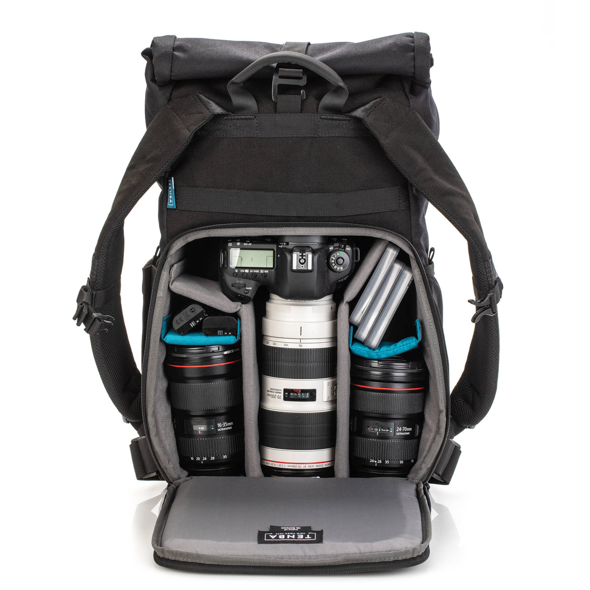 Mochila Tenba Fulton v2 16L Photo (Negro) - contenido de la caja