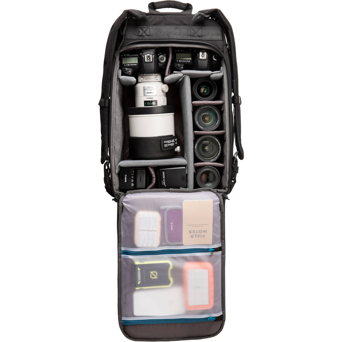 Mochila Tenba Roadie 22 (Negro) - detalle