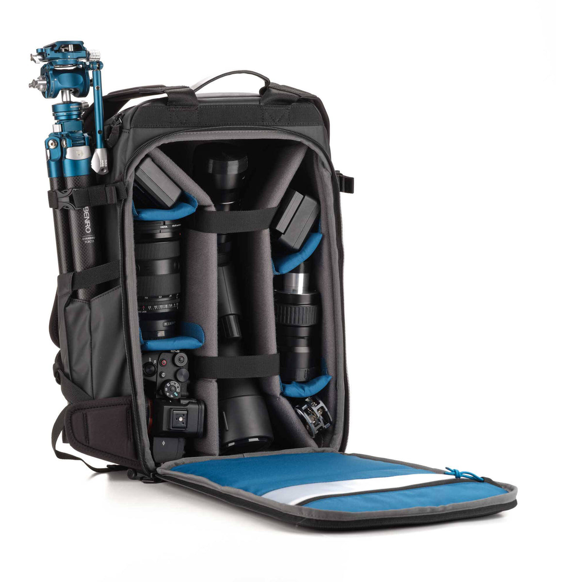Mochila Tenba Solstice V2 (Gris, 20L) - vista lateral