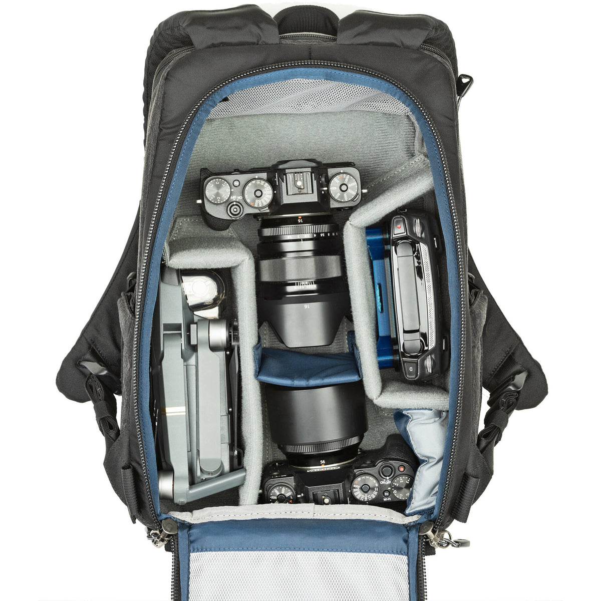 Mochila Think Tank Photo BackStory 13 - contenido de la caja
