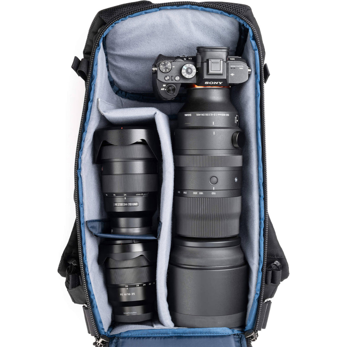 Mochila Think Tank Photo DarkLight (Montane Verde, 14L) - contenido de la caja