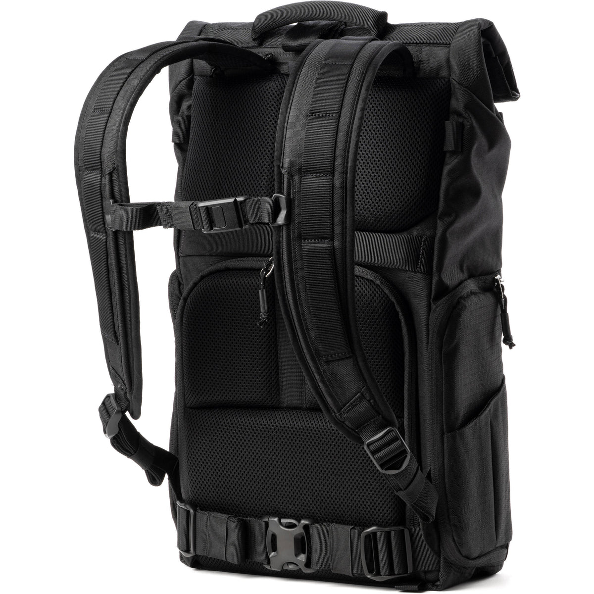 Mochila Think Tank Photo FocusPoint Rolltop (Asphalt Negro, 30 L) - vista trasera