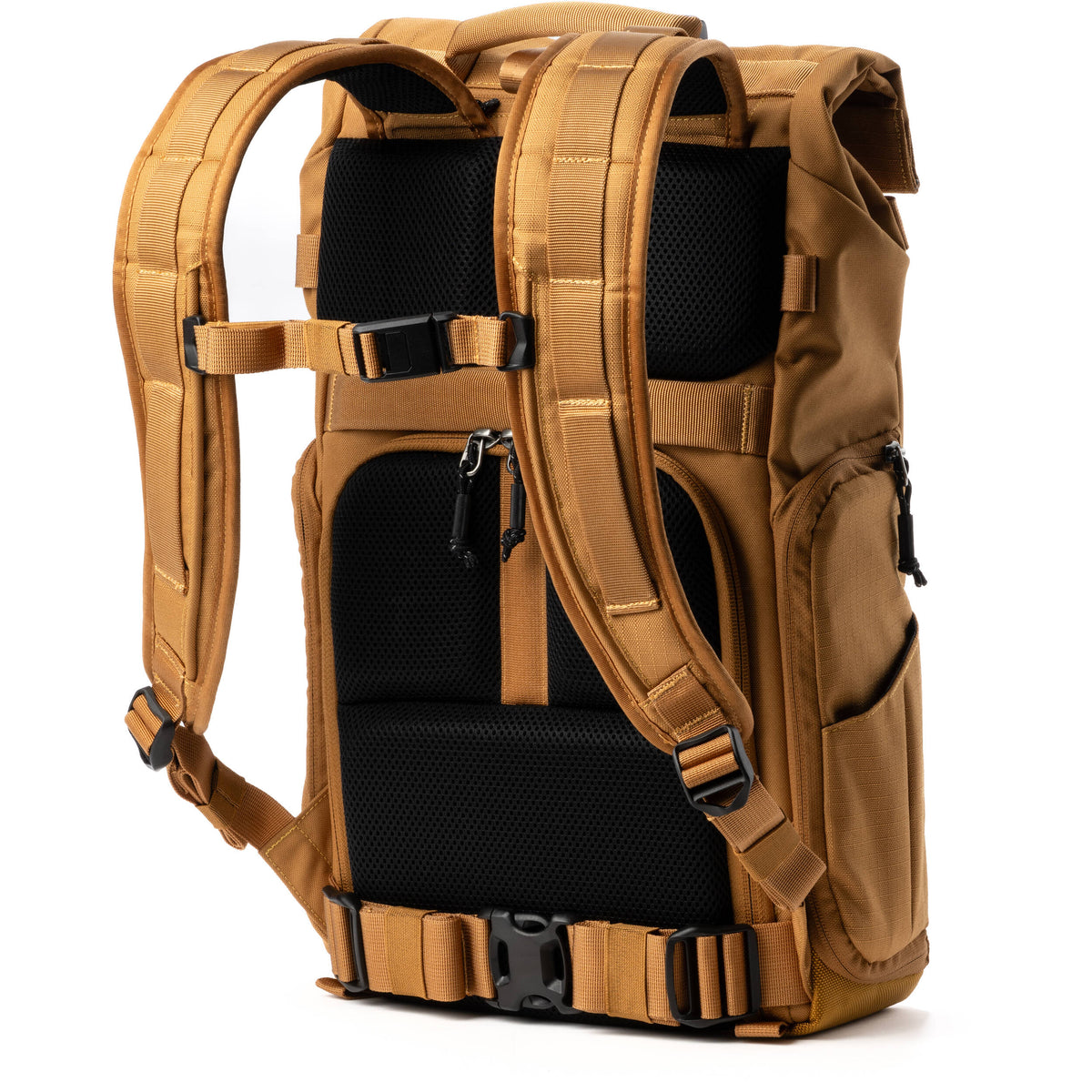 Mochila Think Tank Photo FocusPoint Rolltop (Golden Hour, 22 L) - vista trasera