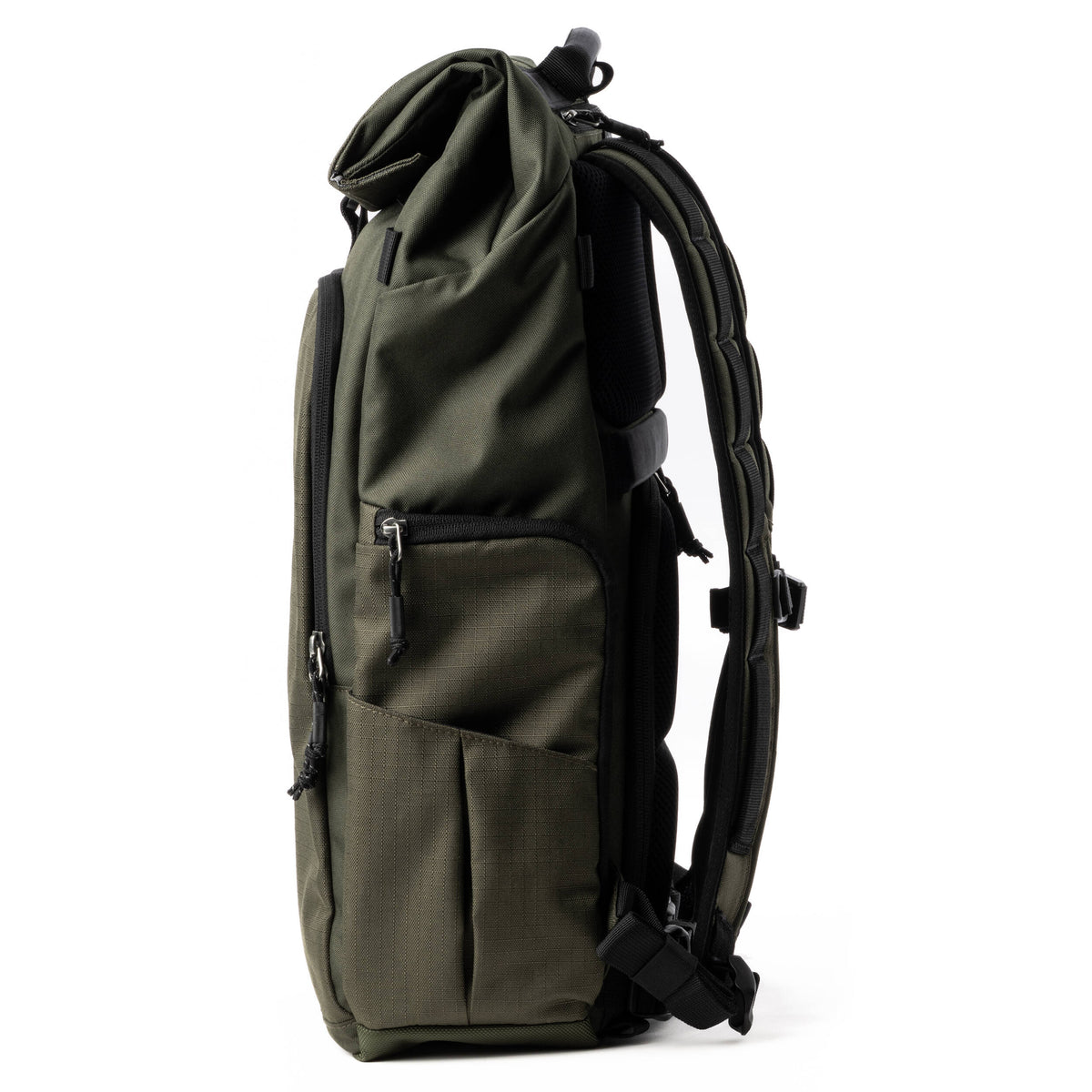 Mochila Think Tank Photo FocusPoint Rolltop (Greenway, 30 L) - vista lateral