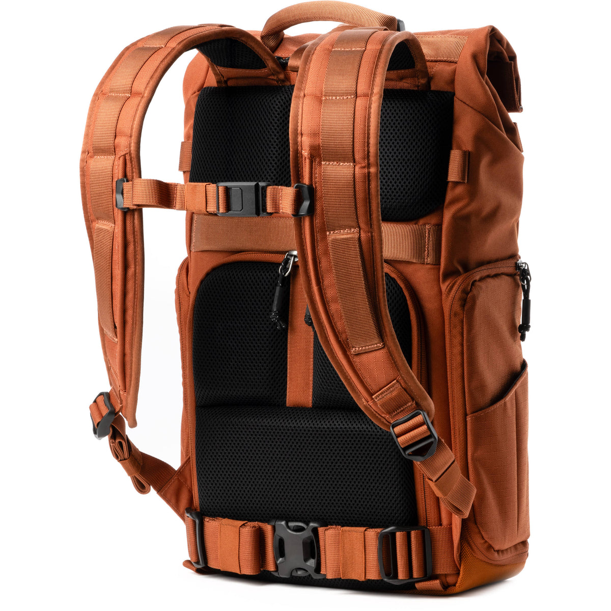 Mochila Think Tank Photo FocusPoint Rolltop (Urban Rust, 22 L) - vista trasera