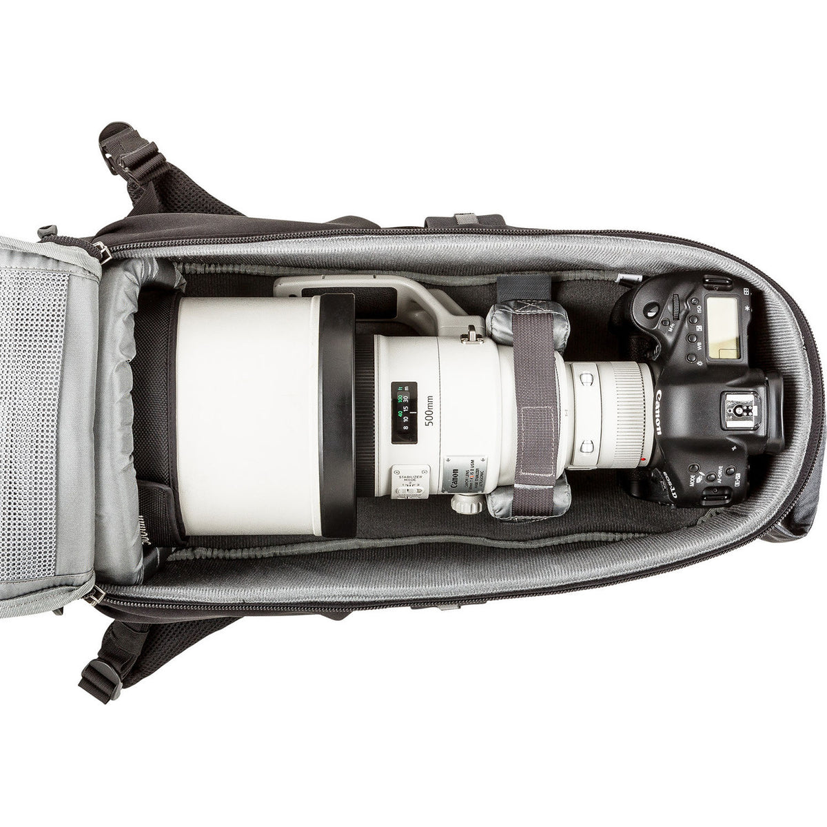 Mochila Think Tank Photo Glass Limo (Negro) - puertos y conexiones