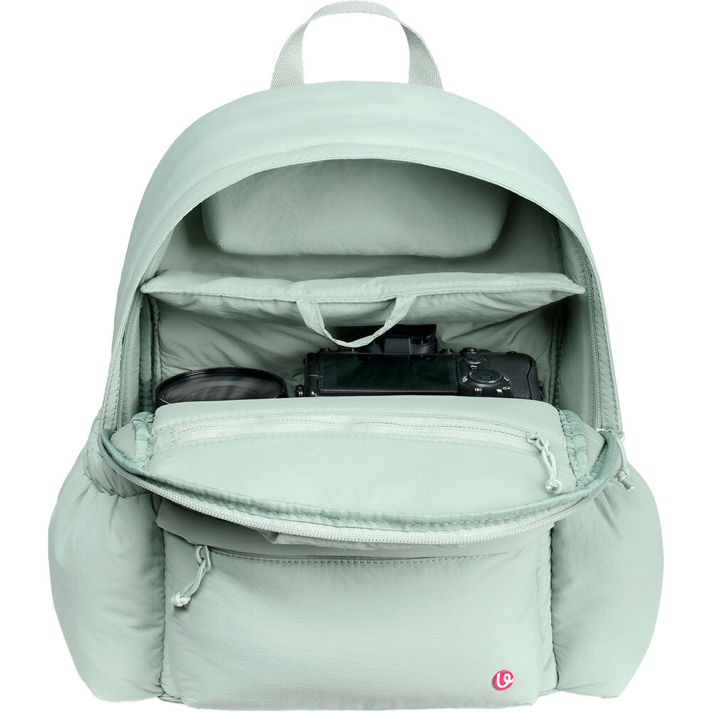 Mochila Ulanzi BP02 Puffer (9L, Blanco) - vista frontal