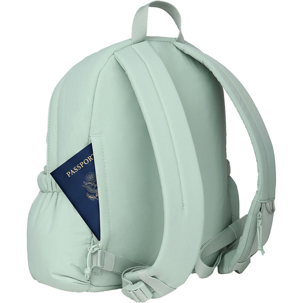 Mochila Ulanzi BP02 Puffer (9L, Blanco) - puertos y conexiones