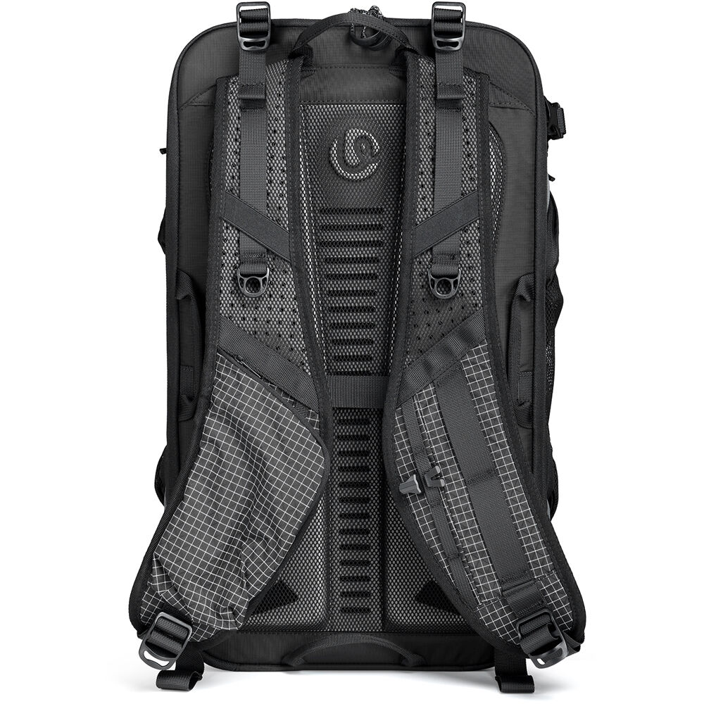 Mochila Ulanzi TP01 Travel (Negro, 25L) - vista trasera