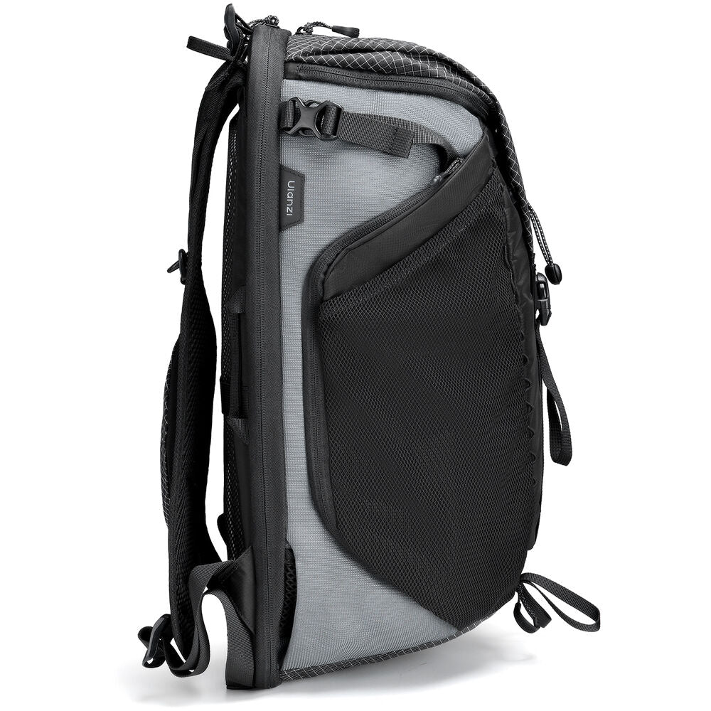 Mochila Ulanzi TP01 Travel (Negro, 25L) - vista lateral