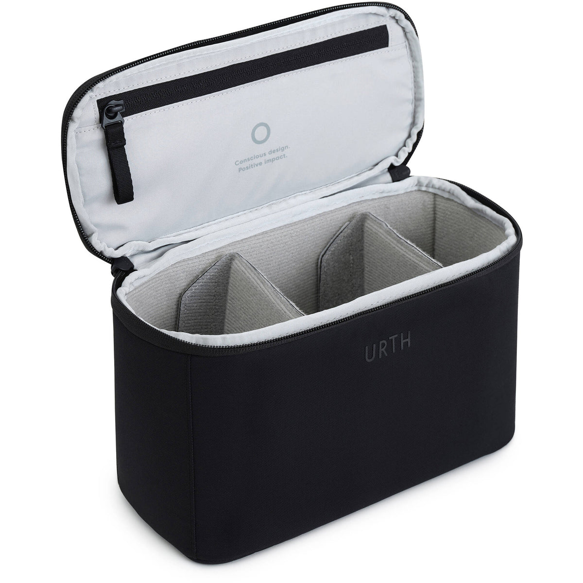 Mochila Urth Arkose con inserto (Negro, 20L) - puertos y conexiones