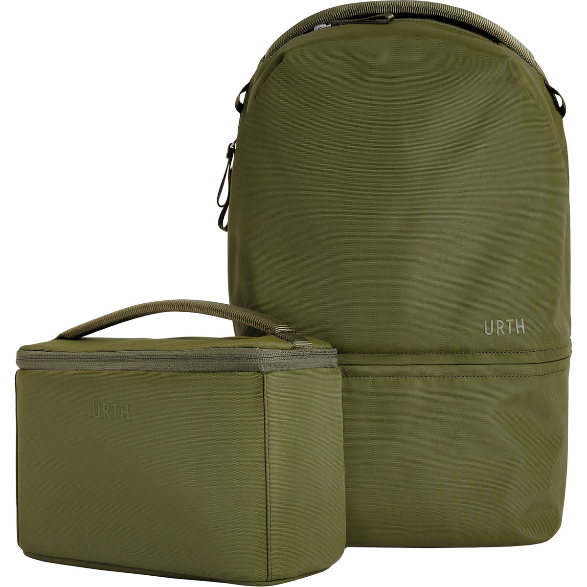 Mochila Urth Arkose con inserto (Verde, 20L) - vista lateral