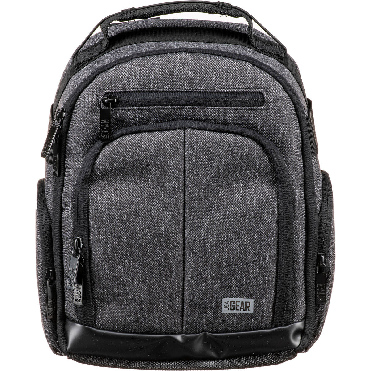 Mochila USA GEAR U-Series UBK (Negro) - puertos y conexiones