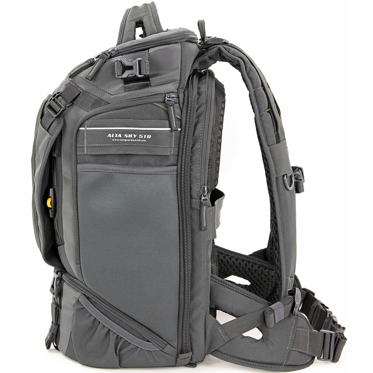 Mochila Vanguard Alta Sky 51D (Gris Oscuro, 32L) - en uso