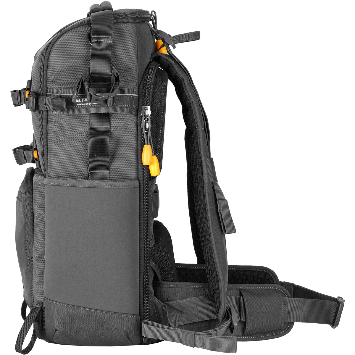 Mochila Vanguard Alta Sky 52 (Gris Oscuro, 20L) - puertos y conexiones