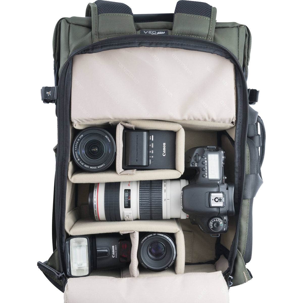 Mochila Vanguard VEO Select 45M (Verde) - detalle