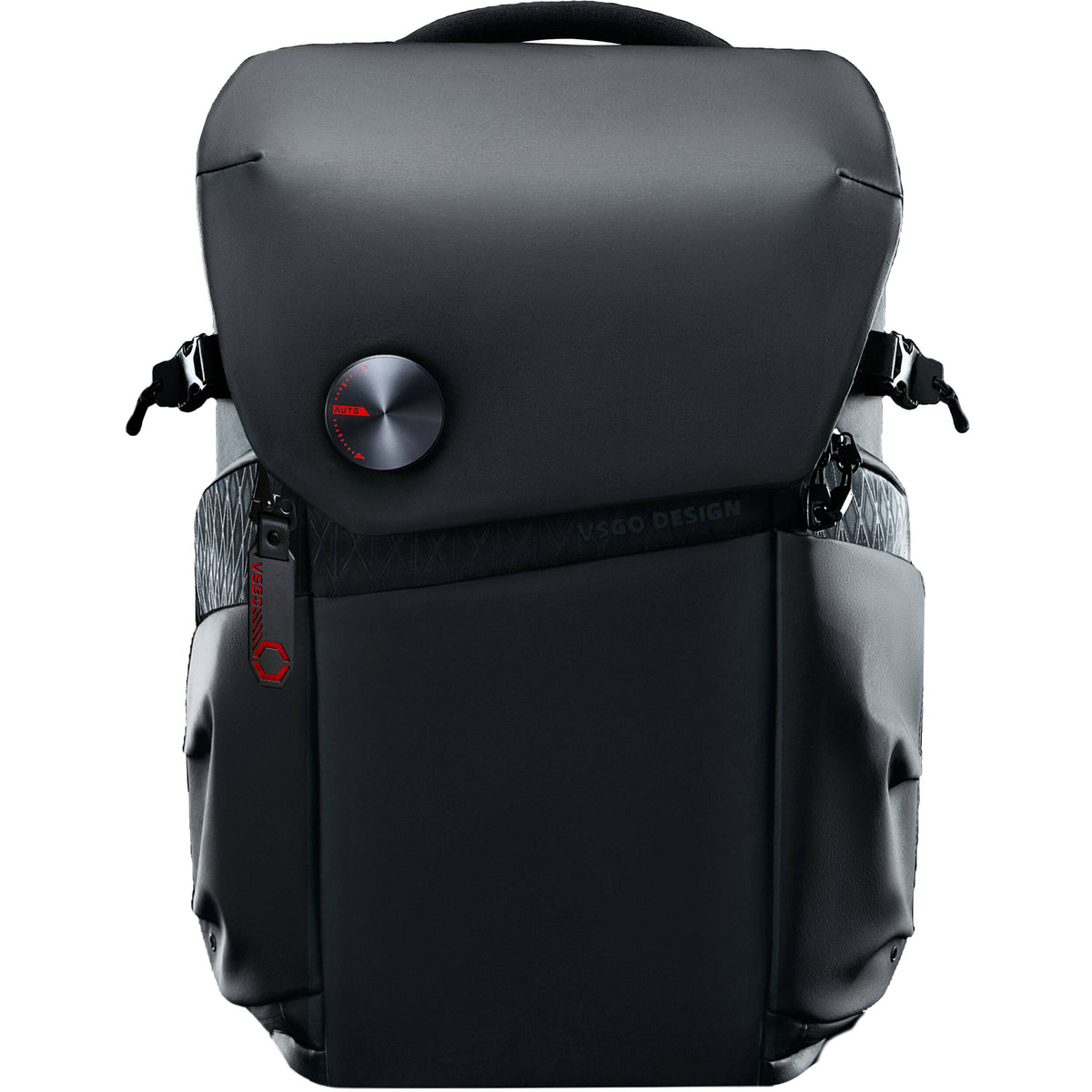 Mochila VSGO Negro Snipe (20L) - vista lateral